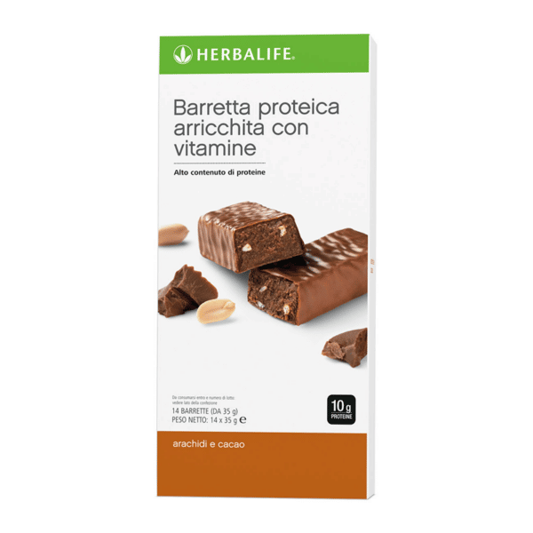 Herbalife Barrette Proteiche Arachidi e Cacao